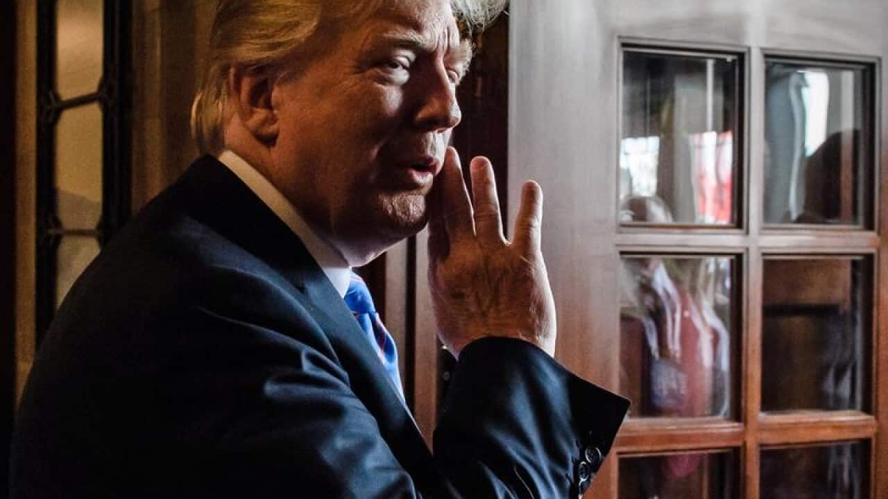 US President Donald Trump