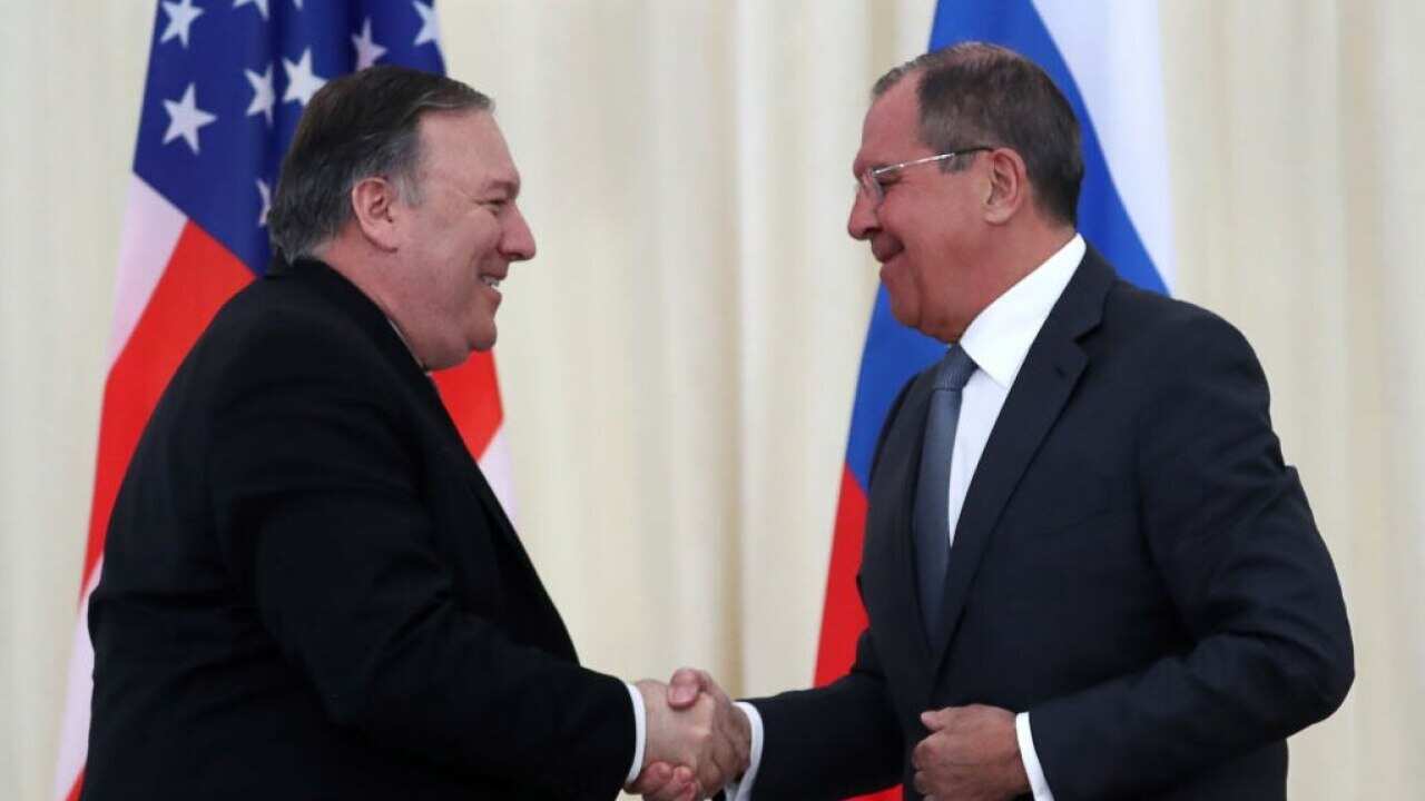Russia's Foreign Minister Lavrov and US Secretary of State Pompeo meet in Sochi