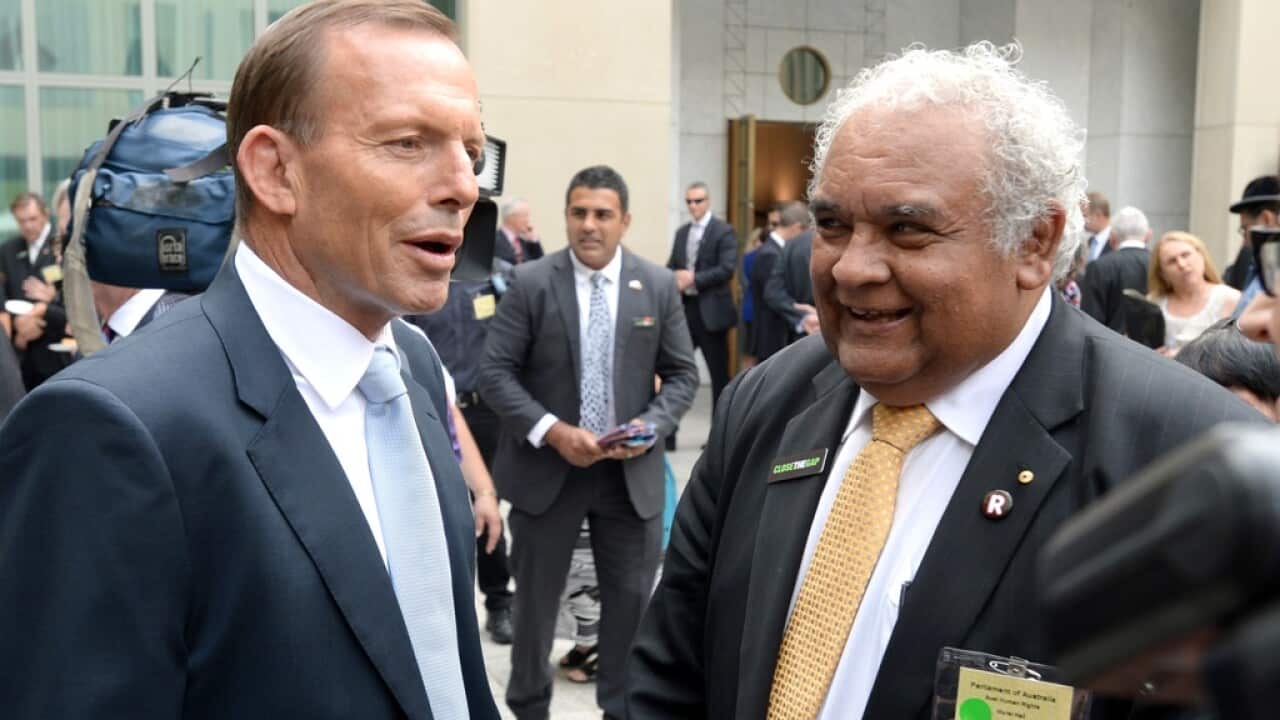 Tom Calma Tony Abbott