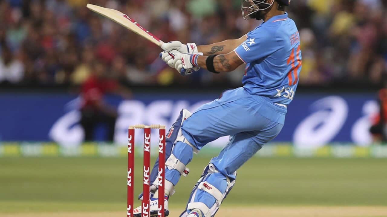 India's Virat Kohli.