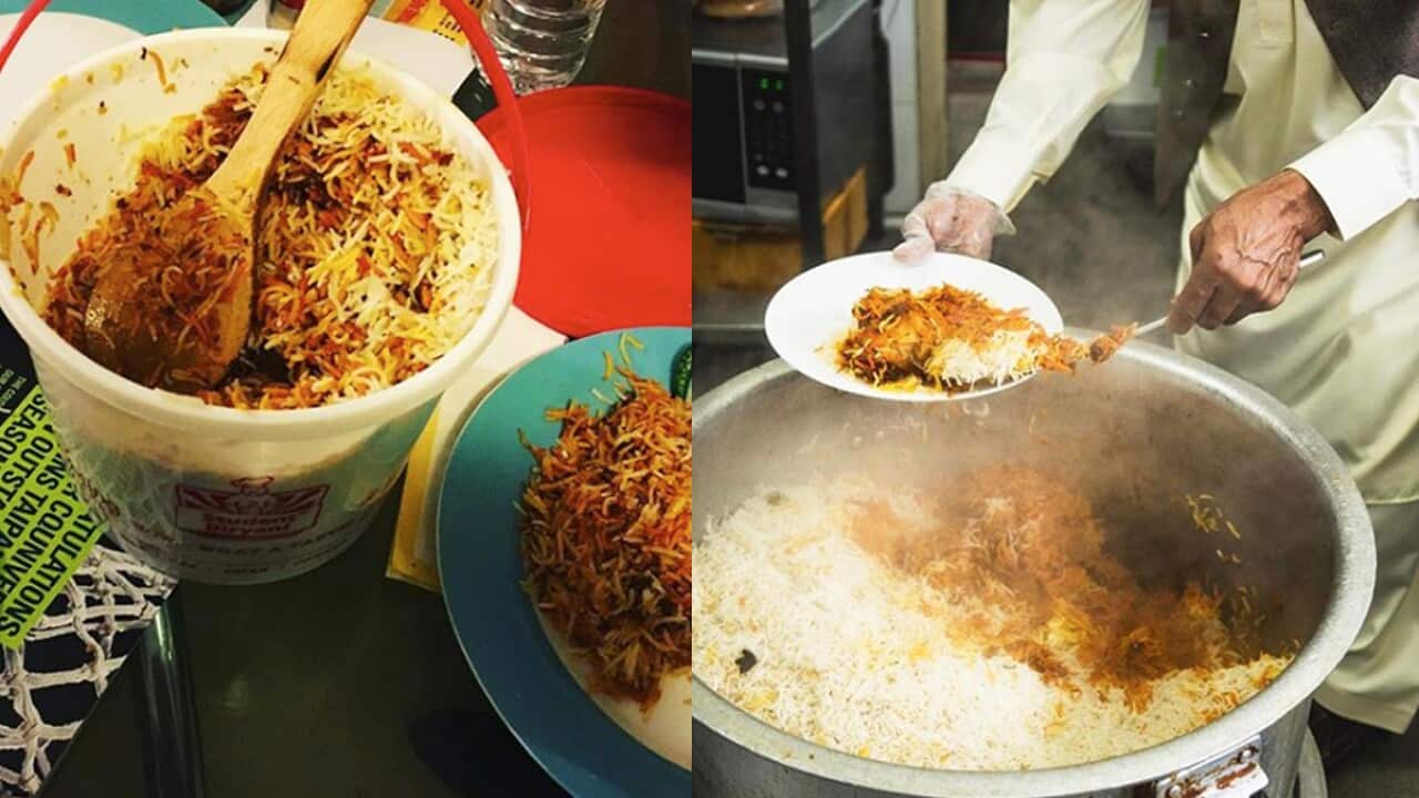 A taste of downtown Karachi pulls crowds in Auburn with their signature, the biryani bucket.