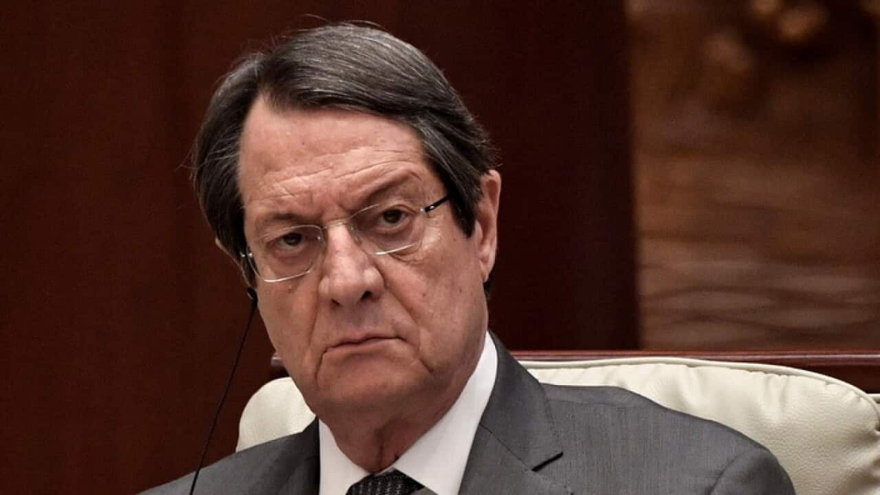 Cypriot President Nicos Anastasiades