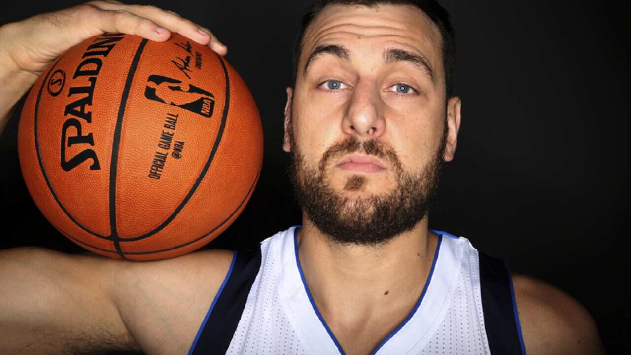 Dallas Mavericks center Andrew Bogut