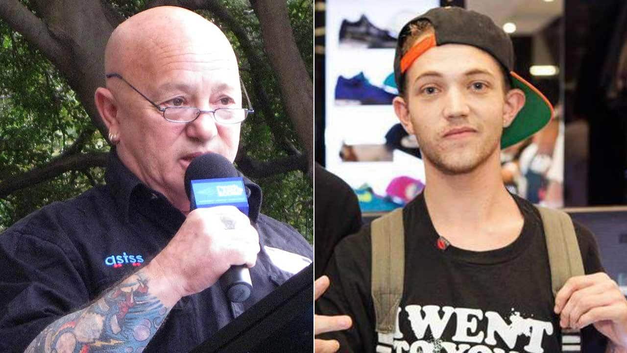 Angry Anderson y su hijo
