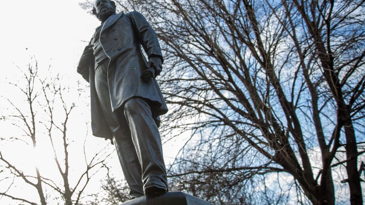 WILLIAM CROWTHER STATUE HOBART