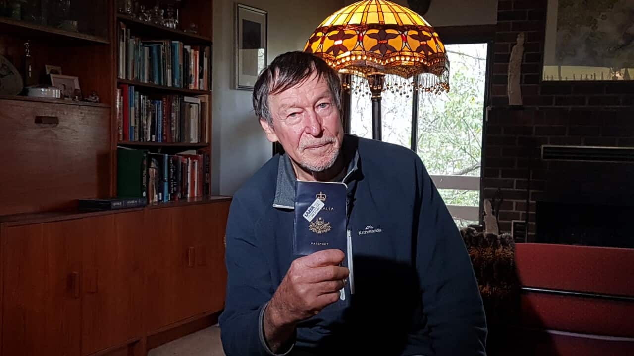 Eberhard Frank, who fought to have his birthplace recorded on his passport as 'Palestine'