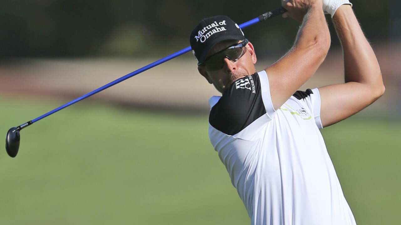 Swedish golfer Henrik Stenson