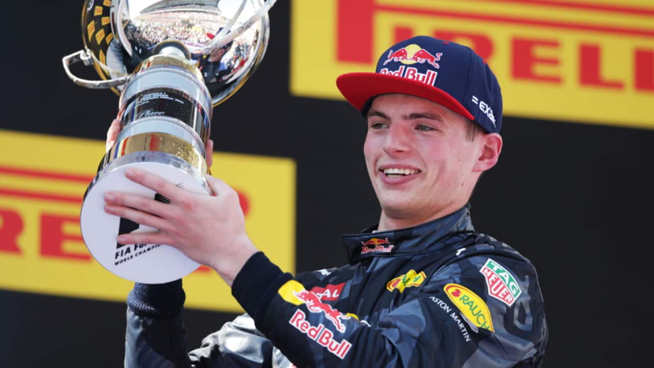Dutch Red Bull Formula One driver Max Verstappen