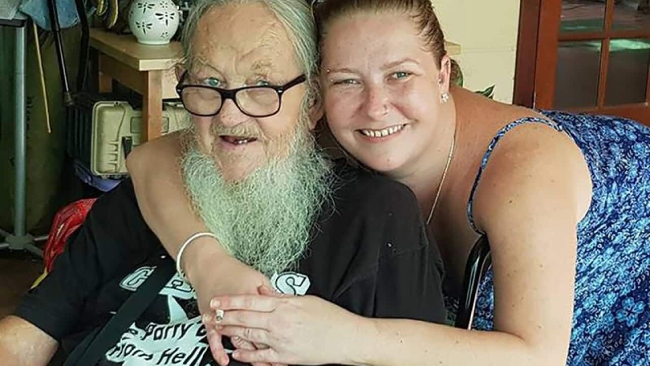 NT meningococcal victim Mary-Ellen Hurley (right)