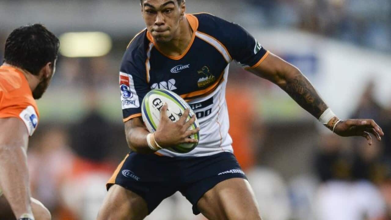 Brumbies' Chance Peni.