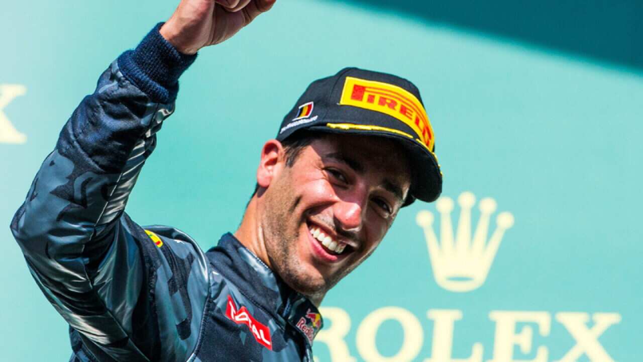 Australian Formula One driver Daniel Ricciardo