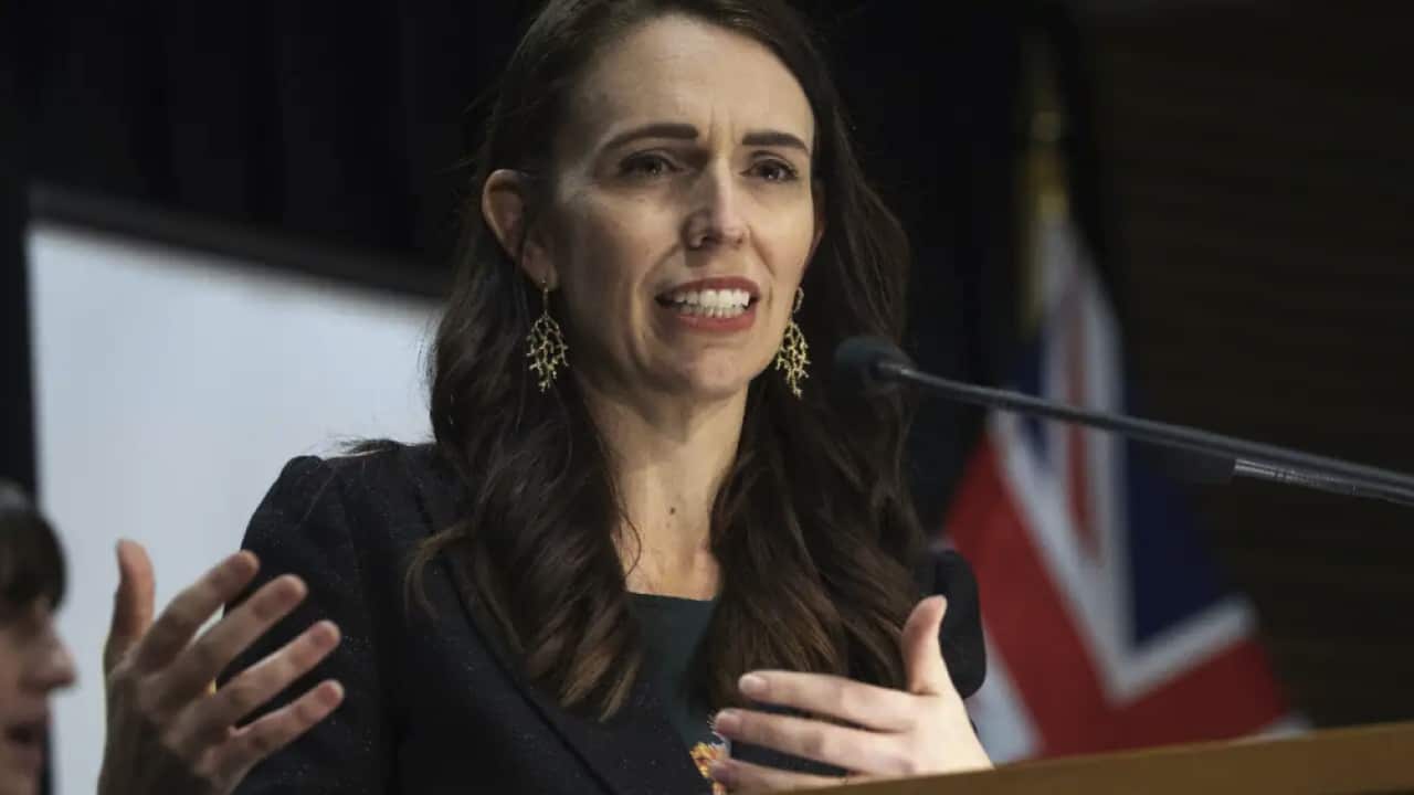 New Zealand Prime Minister Jacinda Ardern.