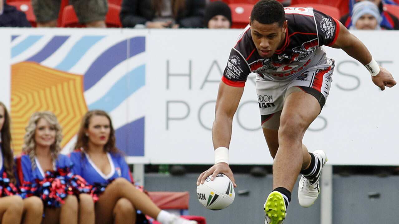 David Fusitua of the Warriors