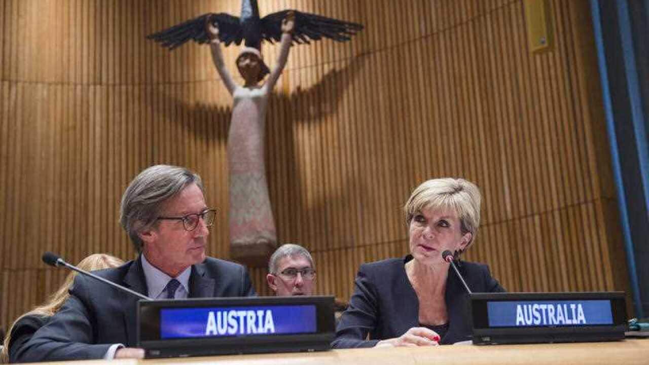 Australian Minister for Foreign Affairs Julie Bishop