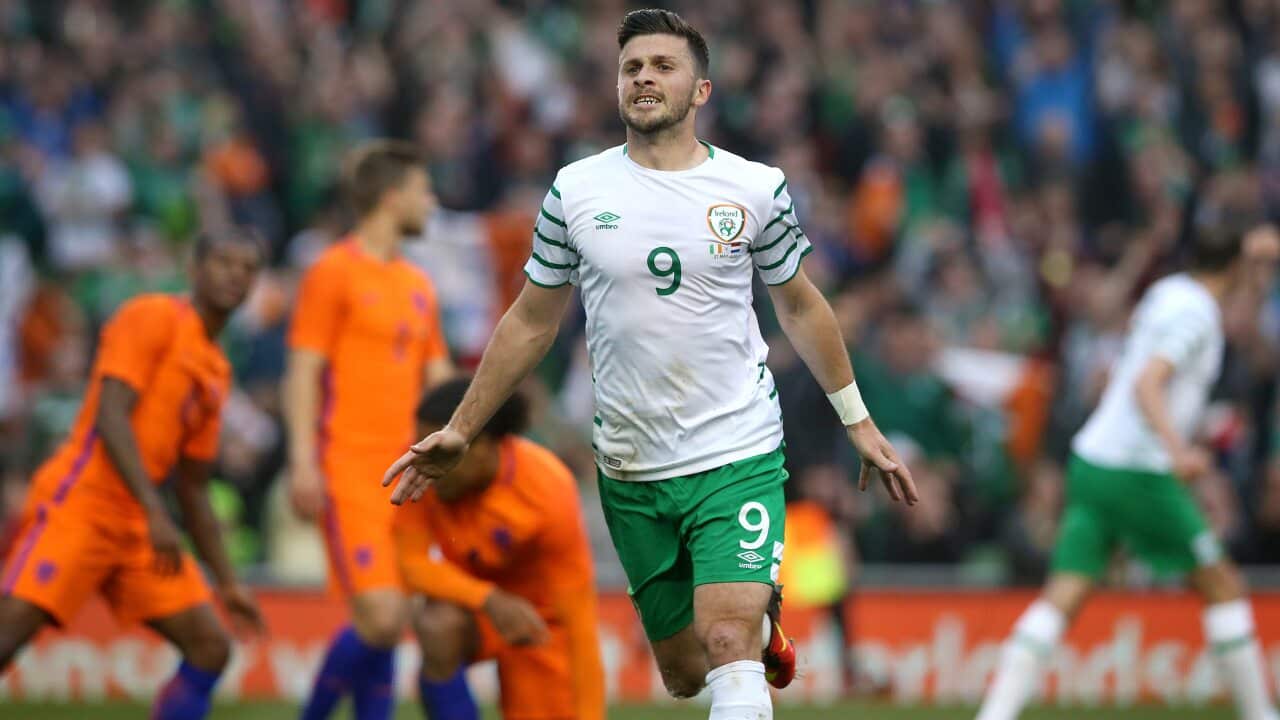Shane Long EURO 2016 Republic of Ireland Netherlands