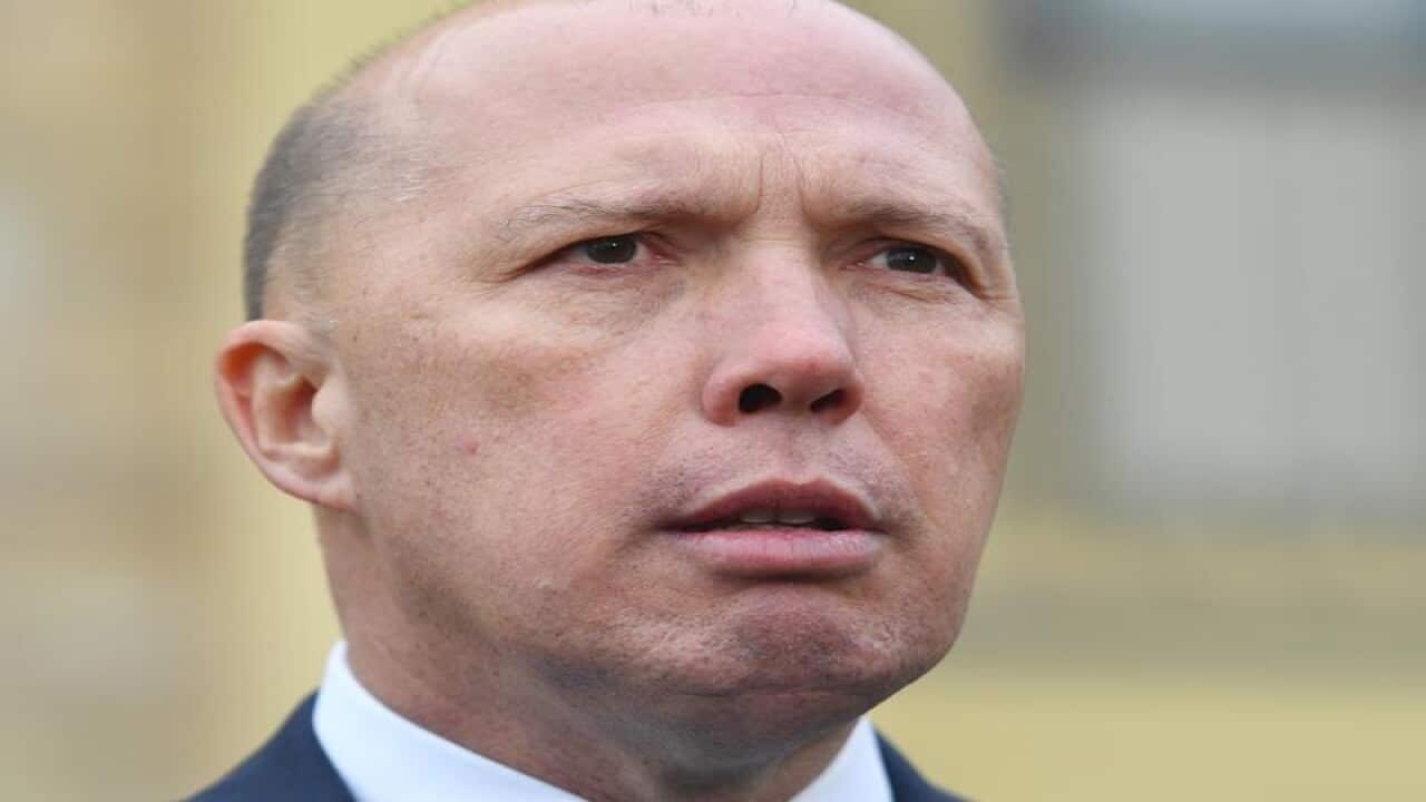 Home Affairs Minister Peter Dutton