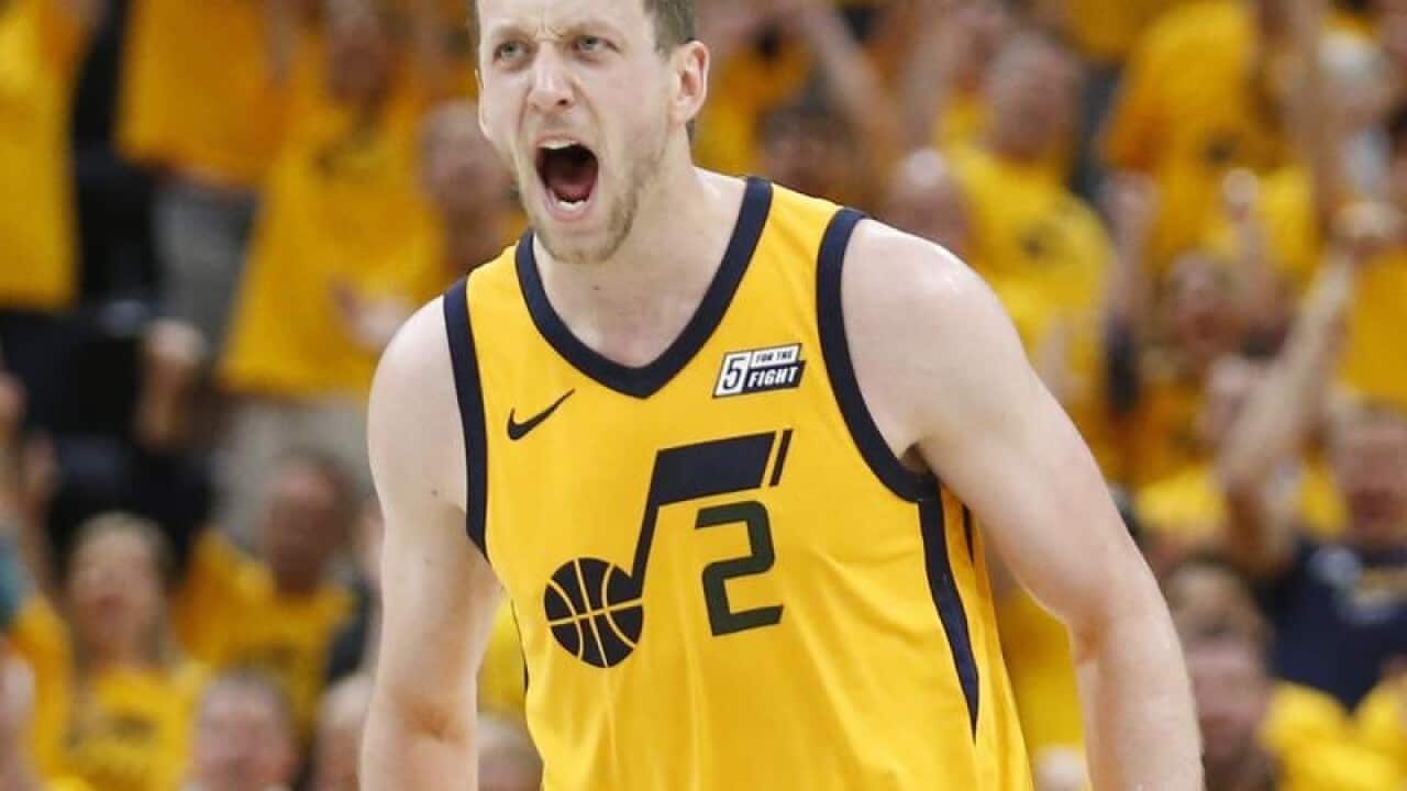 Utah Jazz forward Joe Ingles