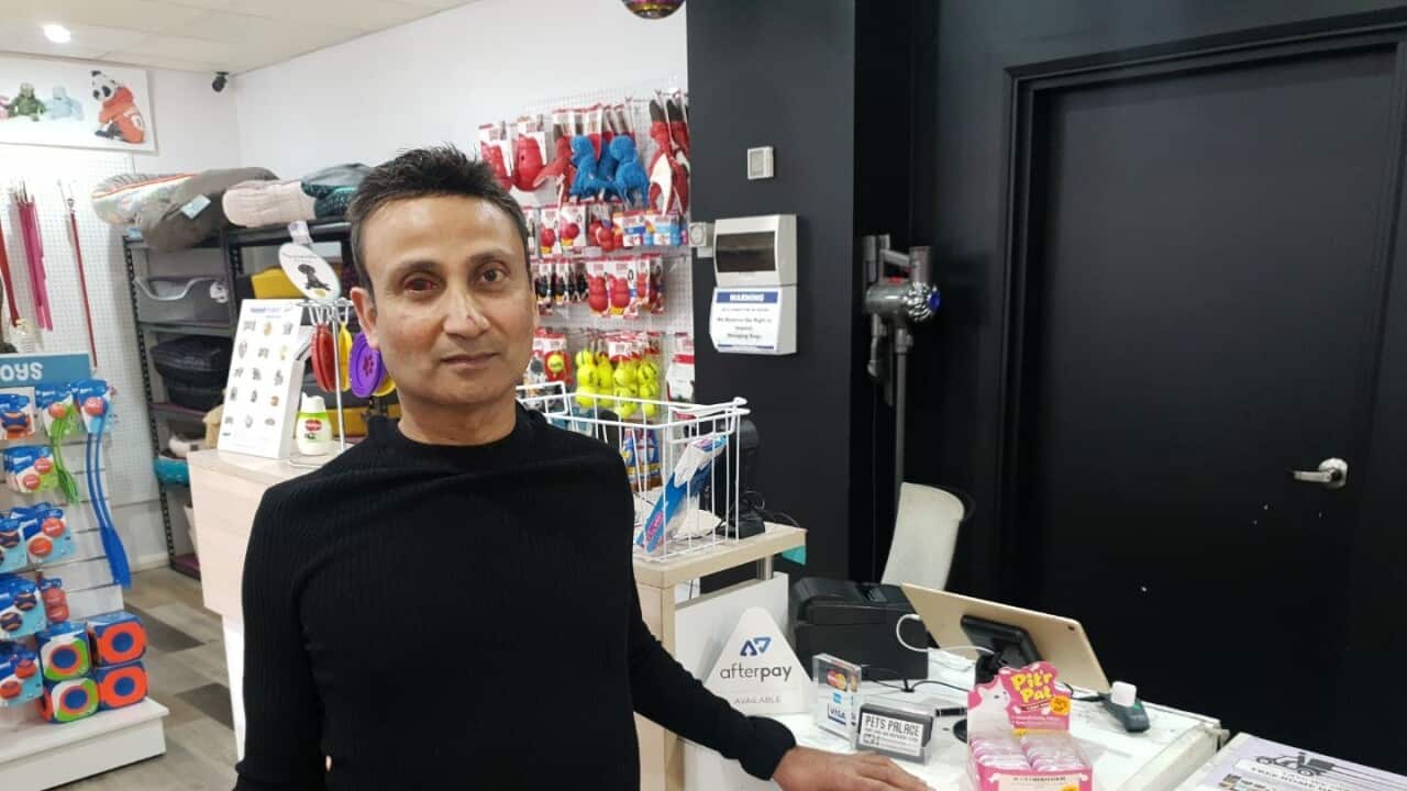 Pet Palace owner Aroop Banerjee in Sydney