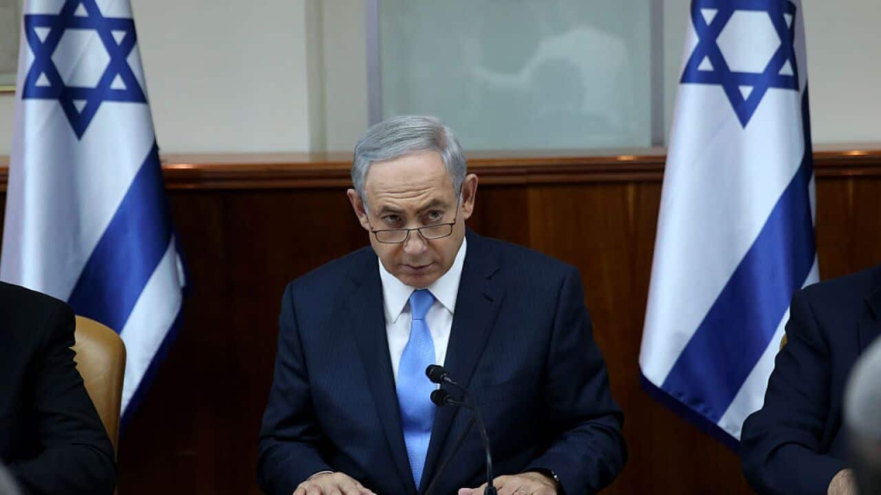 File image of Israeli Prime Minister Benjamin Netanyahu.