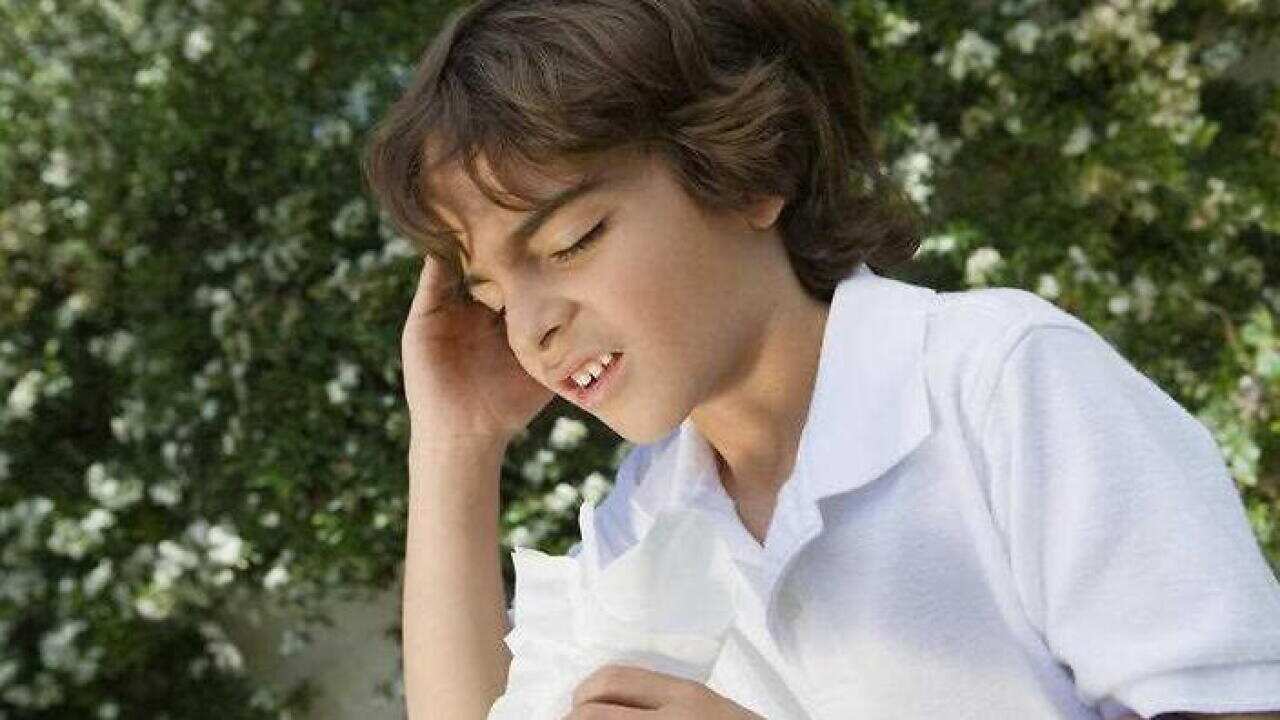 Mid ear infection
