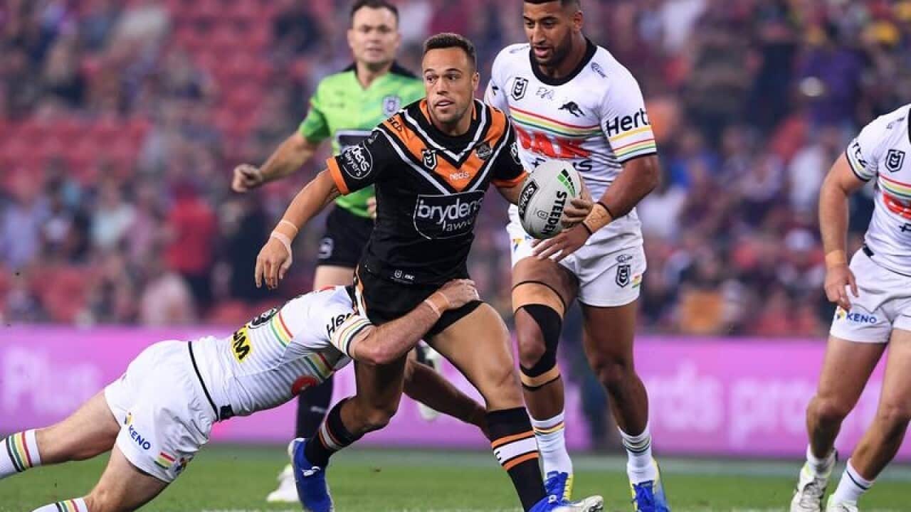 NRL TIGERS PANTHERS BROOKS
