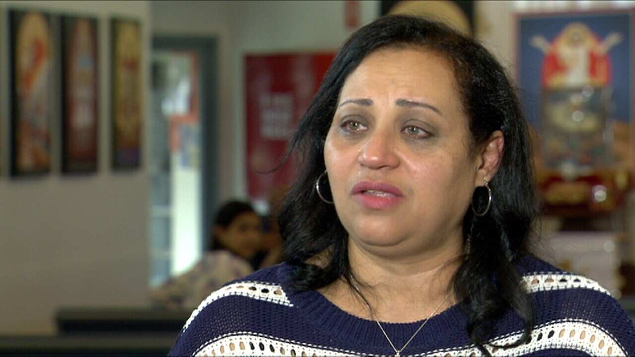 Amany Boshra says she fears for her daughters’ safety if they have to return to Egypt.
