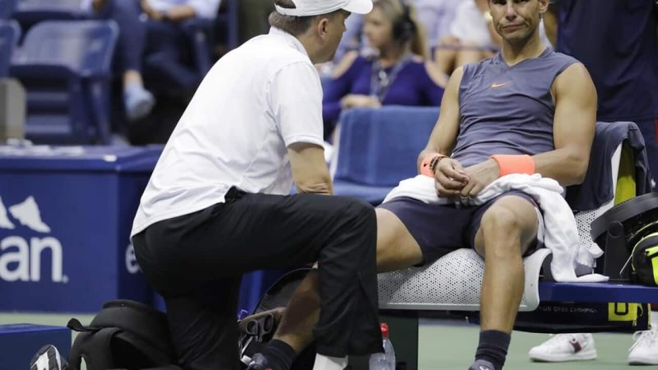 Rafael Nadal, of Spain.