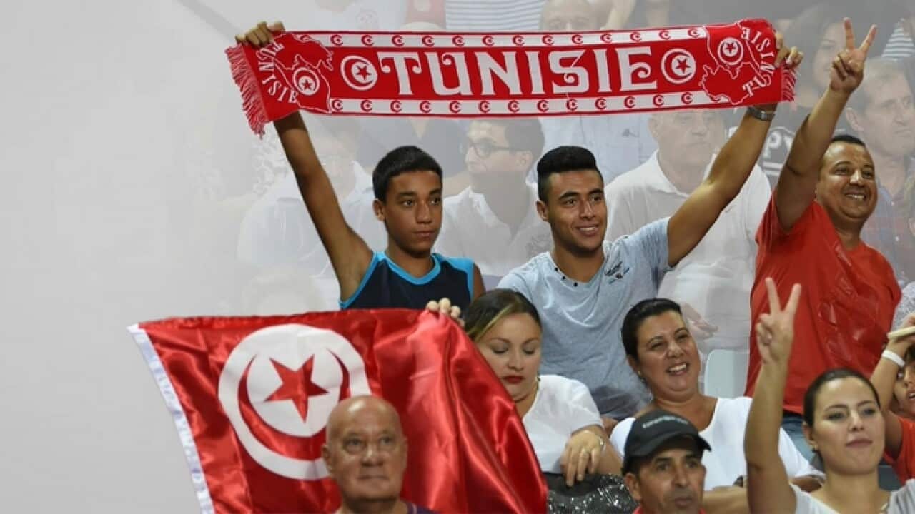 Tunisia fans