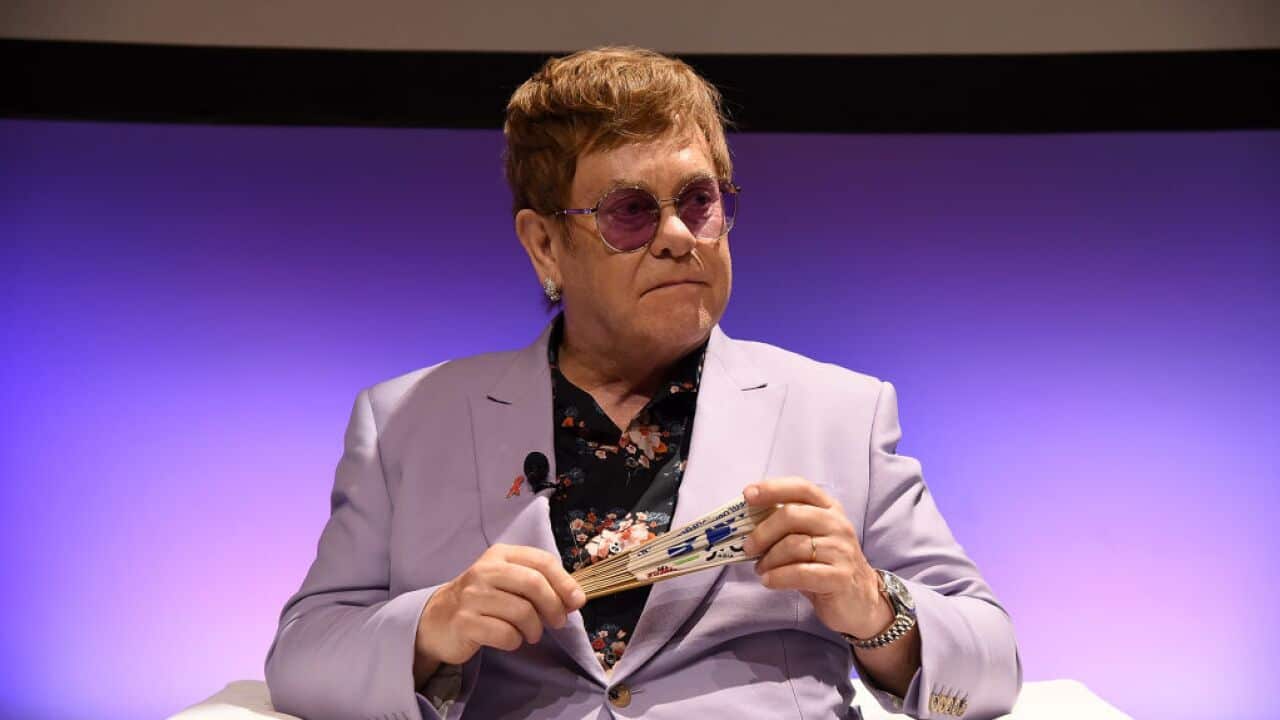 Elton John and Elton John AIDS Foundation Session On Combating Stigma And Protecting LGBT Rights