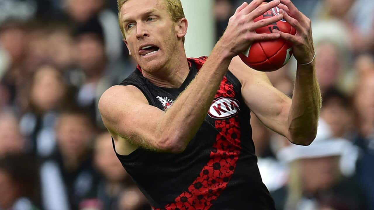 Essendon veteran Dustin Fletcher