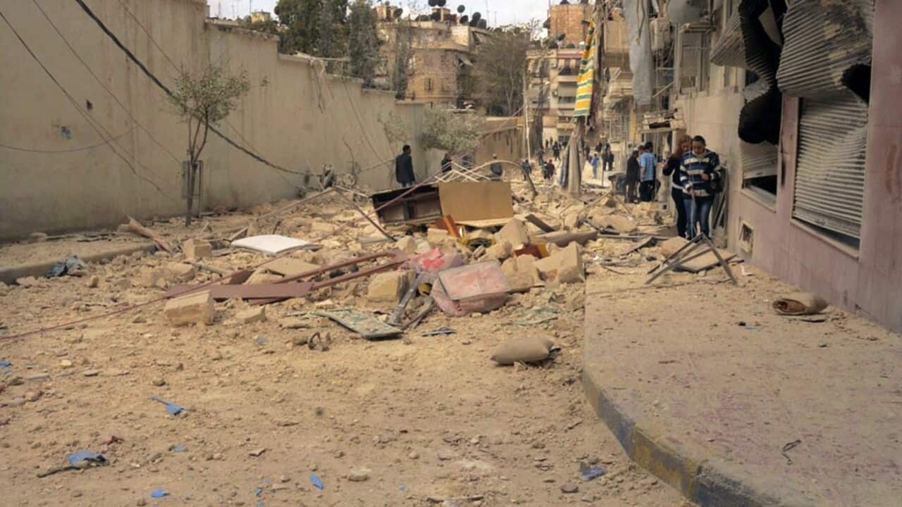 65 killed and missing in coalition strike in Aleppo