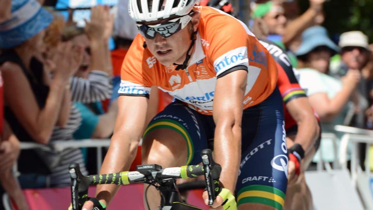 Simon Gerrans of team Orica-GreenEdge during the Tour Down Under