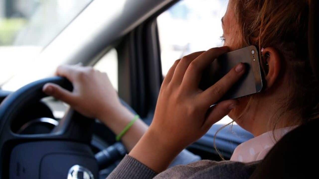 Use of phone while driving