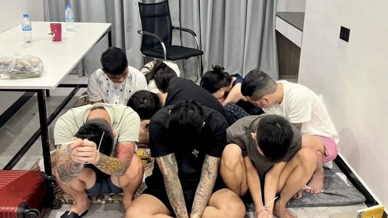 Cambodian police raid scam center in Phnom Penh