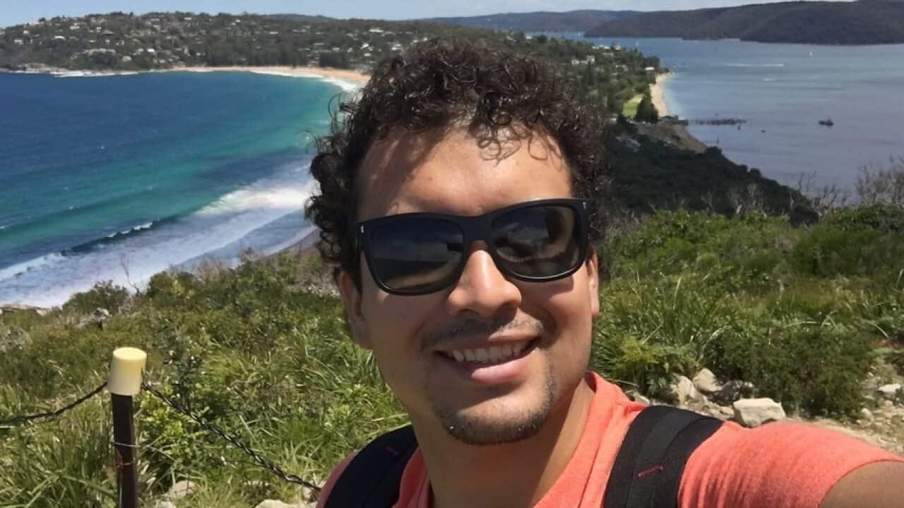 There are 264,000 international students currently studying in NSW, including Ricardo Moyano (Supplied).