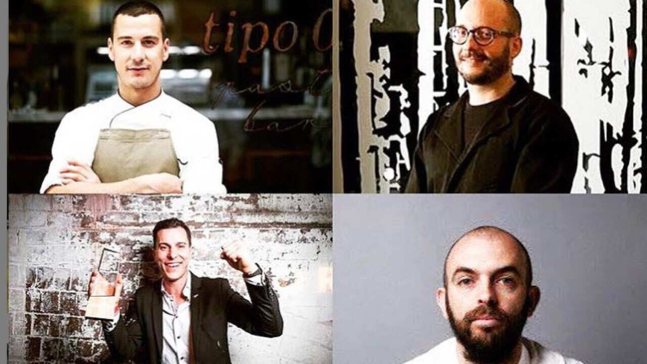 Alberto Fava, Raffaele Mastrovincenzo, Orlando Marzo e Federico Zanellato