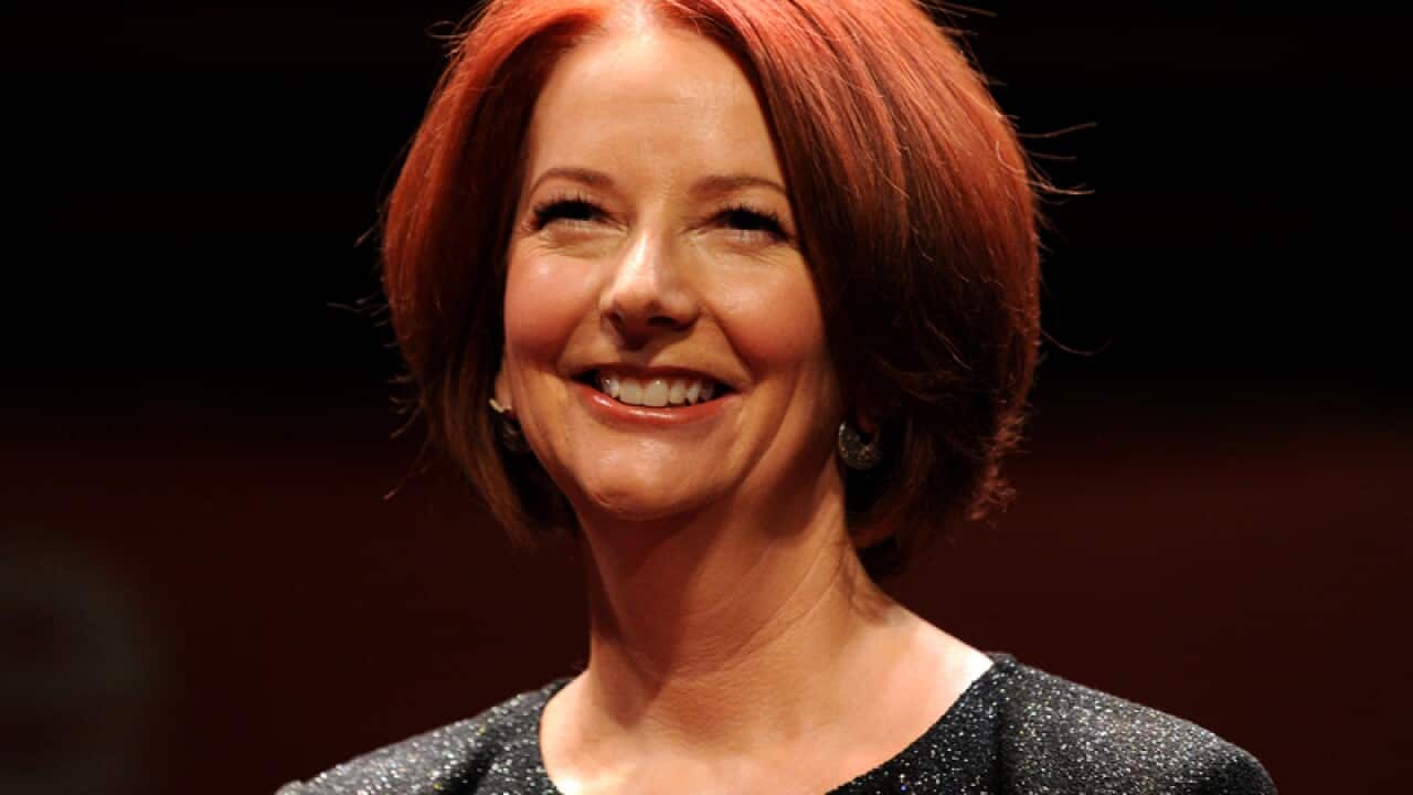 File photo of former PM Julia Gillard