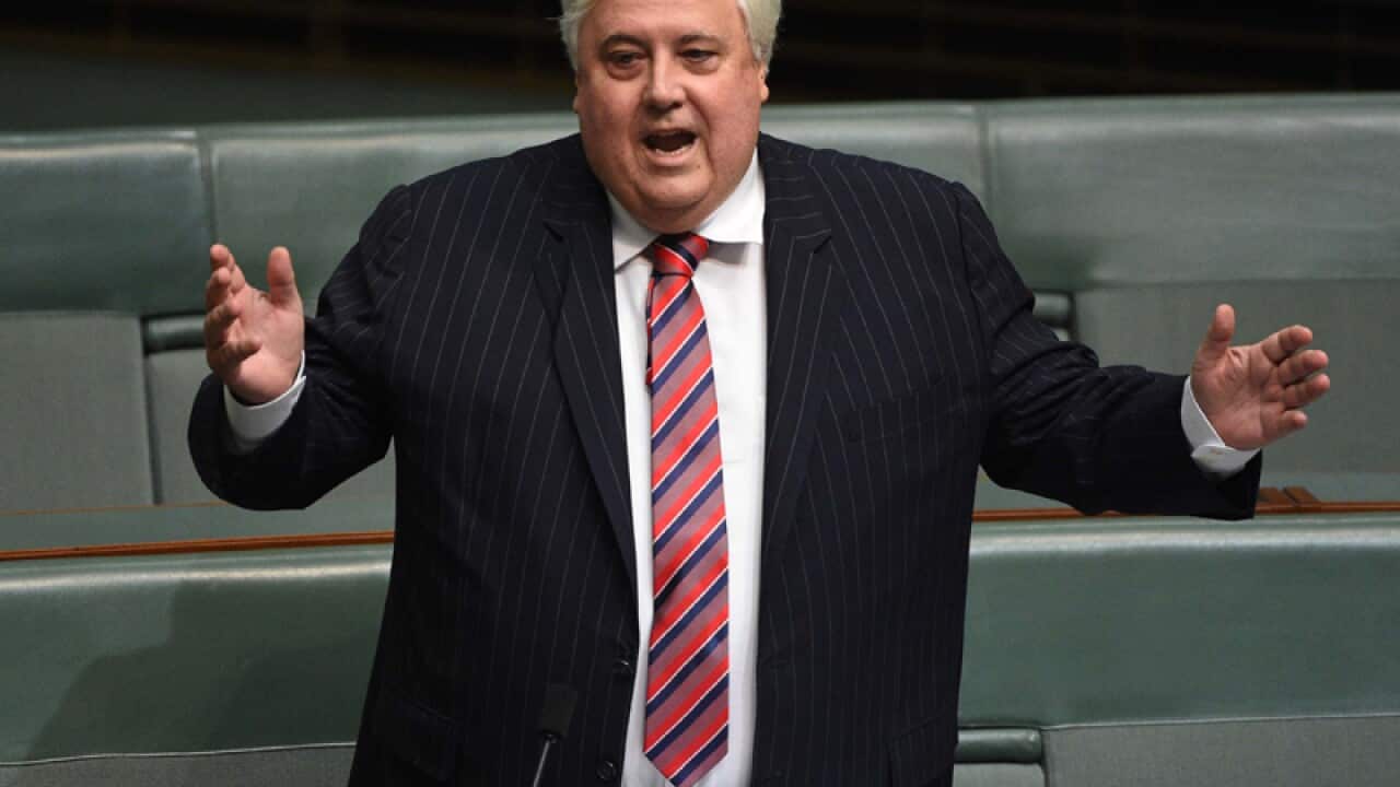 Palmer United Party leader Clive Palmer