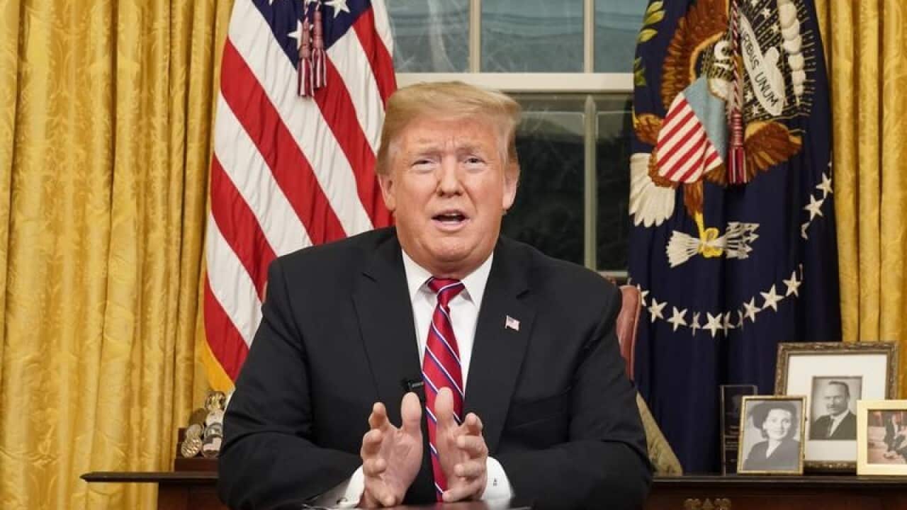 US President Donald Trump