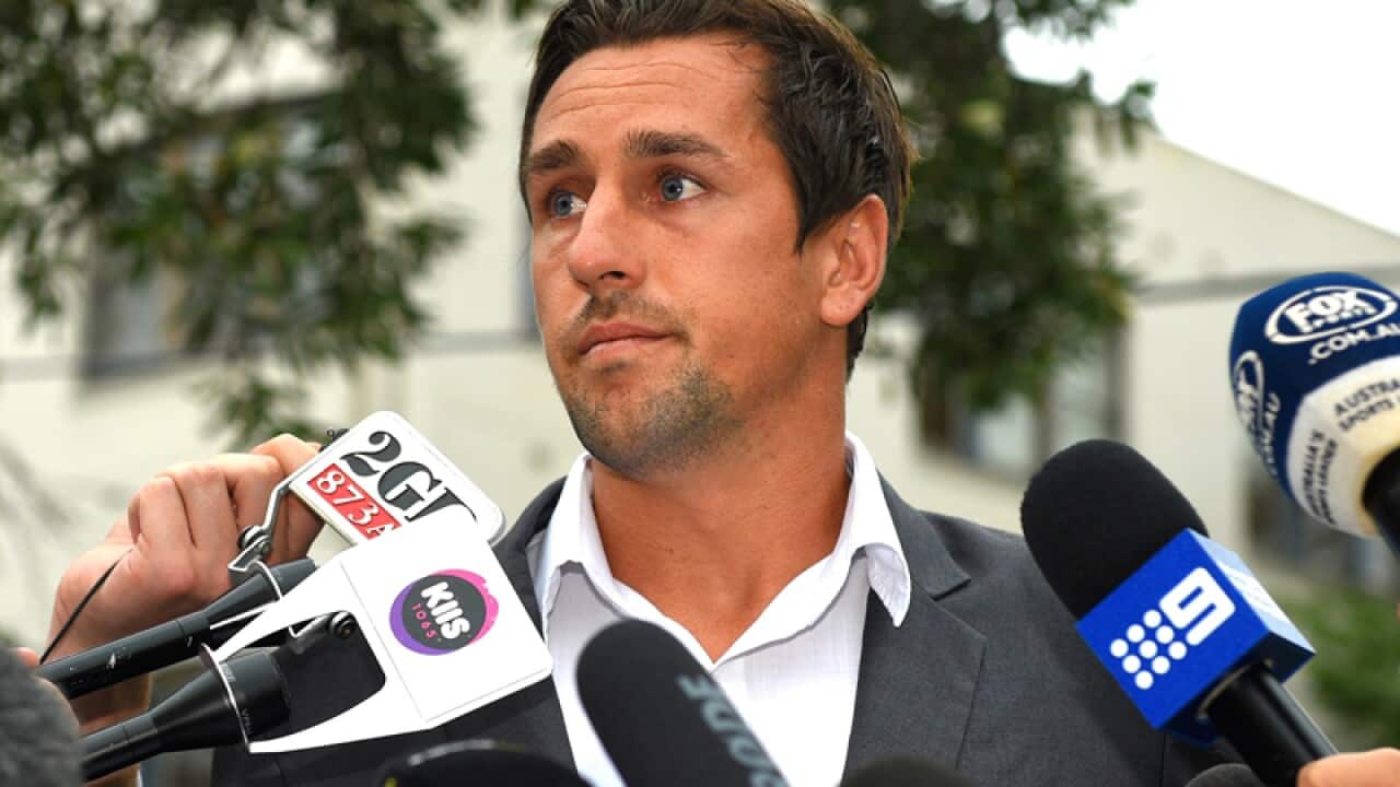 Sydney Roosters NRL player Mitchell Pearce.
