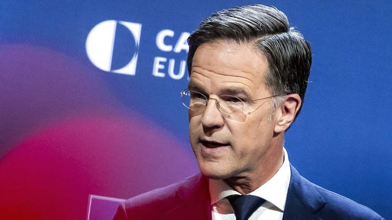 Mark Rutte speaks at Carnegie Europe institute