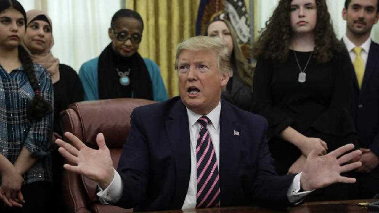 US President Trump's lawyers slam impeachment as 'flimsy'.