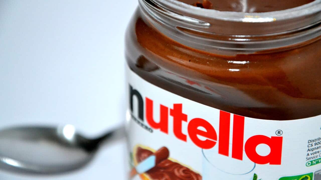 Nutella jar