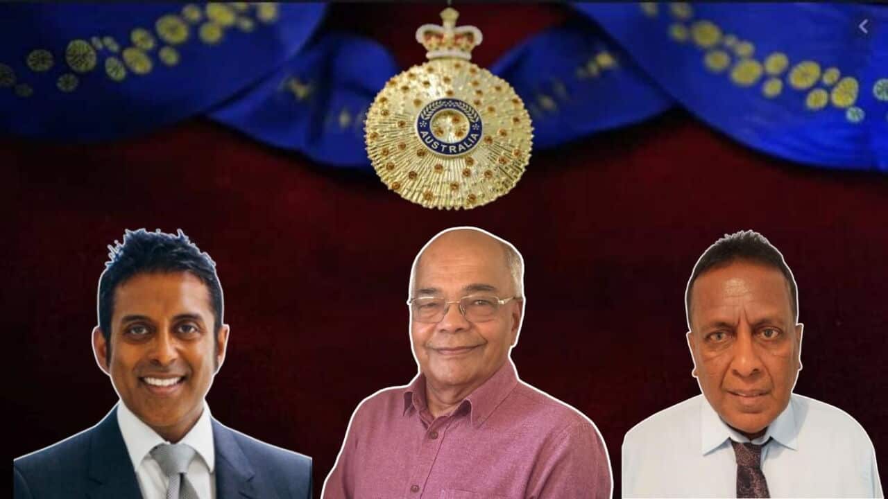 SBS Sinhala Prof Prema-Chandra Athukorala Prof Suran Fernando Dr Ranjith Subasinghe Order of Australia.jpg