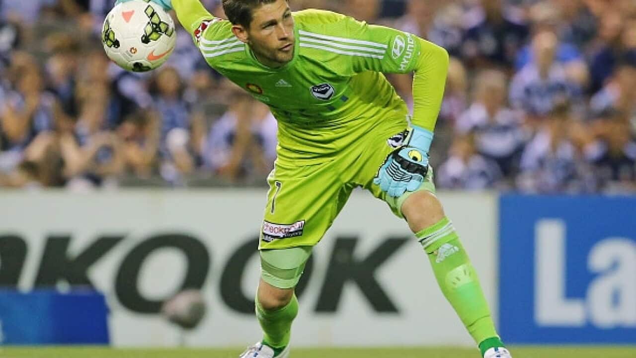 Goalkeeper Nathan Coe