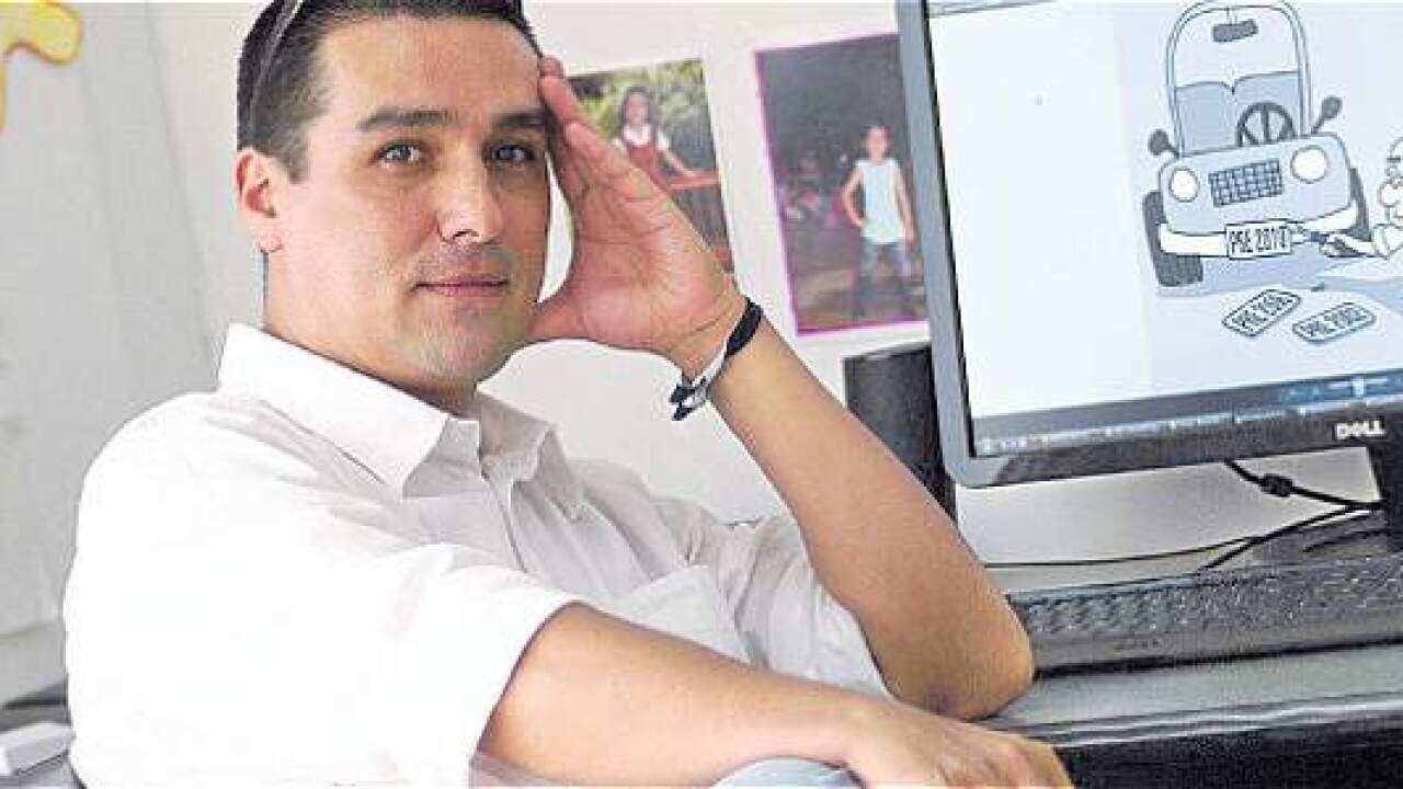 caricaturista colombiano Matador