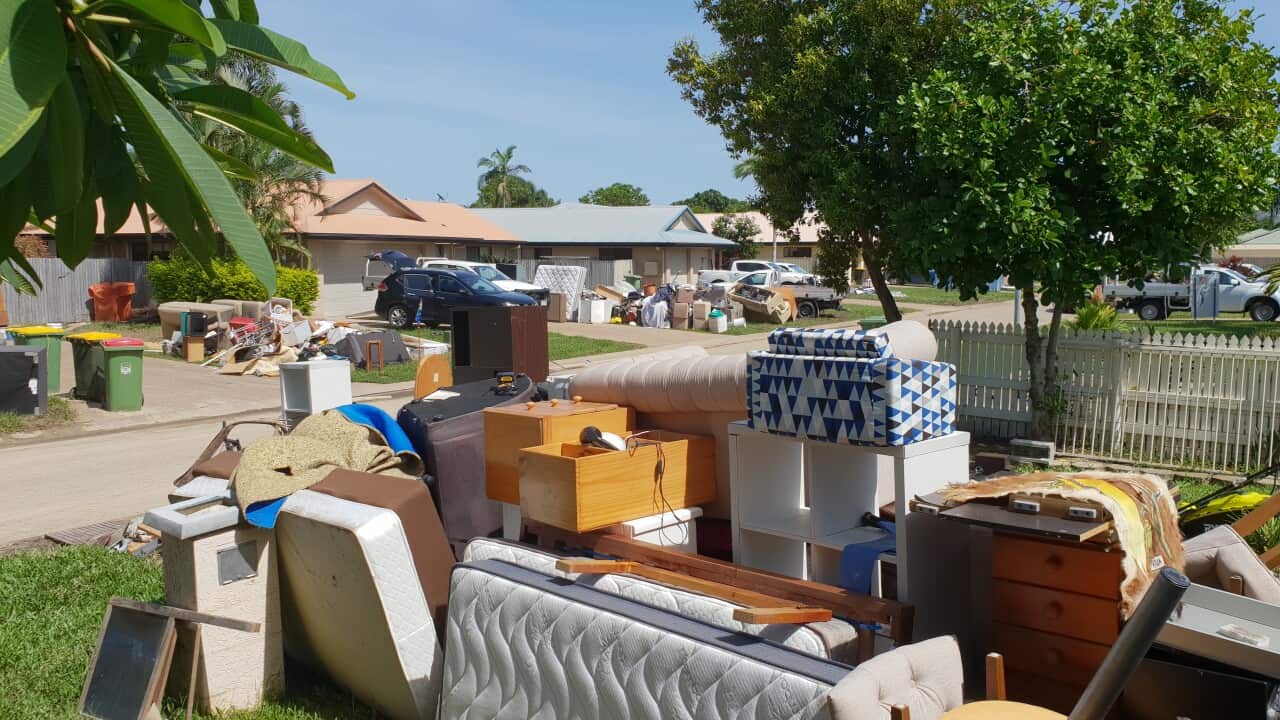 water-damaged items
