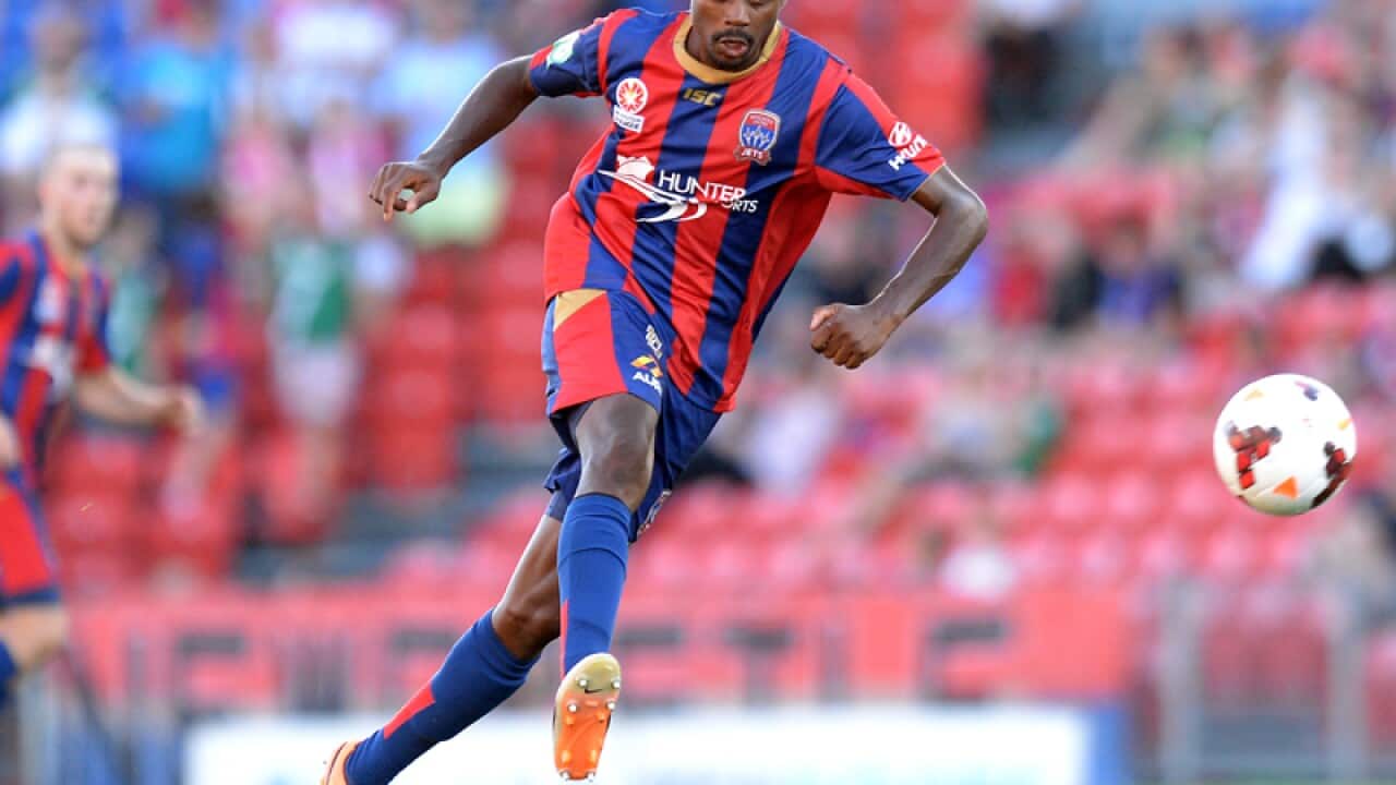 Kew Jaliens of the Newcastle Jets