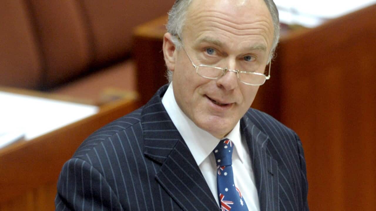 Employment Minister Eric Abetz