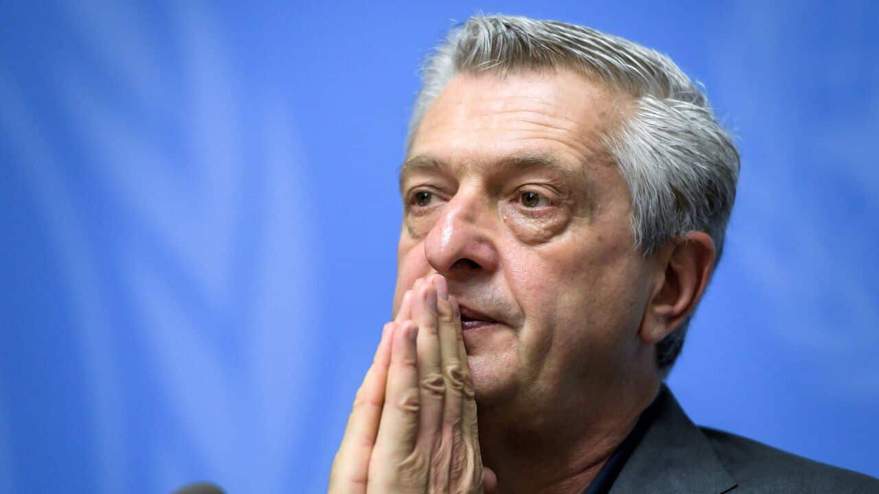 UN High Commissioner for Refugees Filippo Grandi.